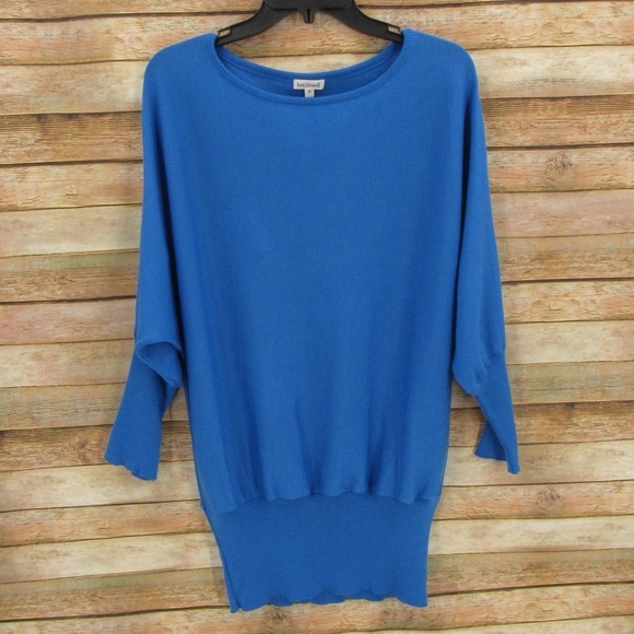 kettlewell Sweaters - kettlewell Cornflower Blue Merino Wool Sweater M